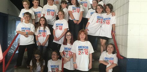 American Young Voices Concert – SSCS 4th Grade Class at The Times Union Center. American Young Voices Concert – SSCS 4th Grade Class at The Times Union Center.