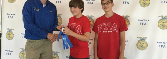 The Sharon Springs FFA had 2 teams competing in the Environmental Science area contests! The Sharon Springs FFA had 2 teams competing in the Environmental Science area contests!