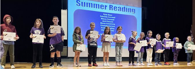 SSCS Summer Reading Challenge Winners