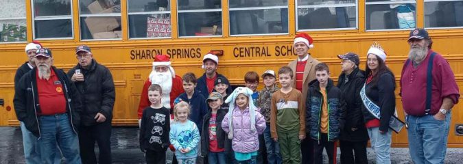 SSCS Stuffs the Bus with Holiday Donations