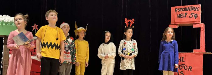 ‘A Charlie Brown Christmas’ performed by Kindergarteners