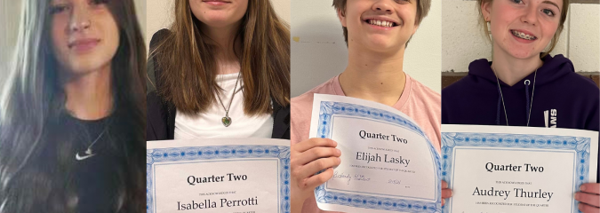 Standout Students of the Second Quarter