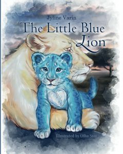 the little blue lion bookcover