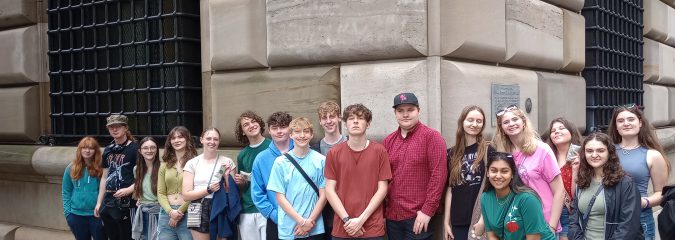 Math Honor Society Visits New York City