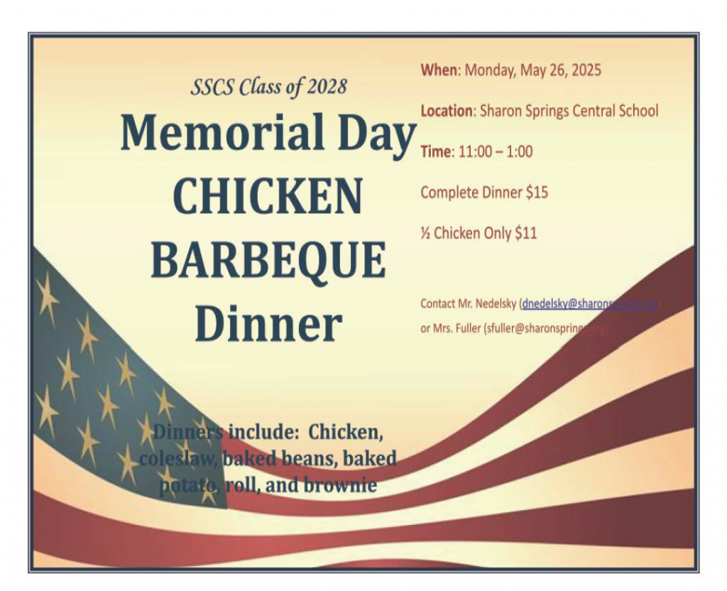 chicken bbq flier