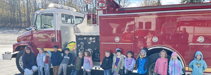 Kindergarteners Learn About Fire Safety with Trip to SS Firehouse