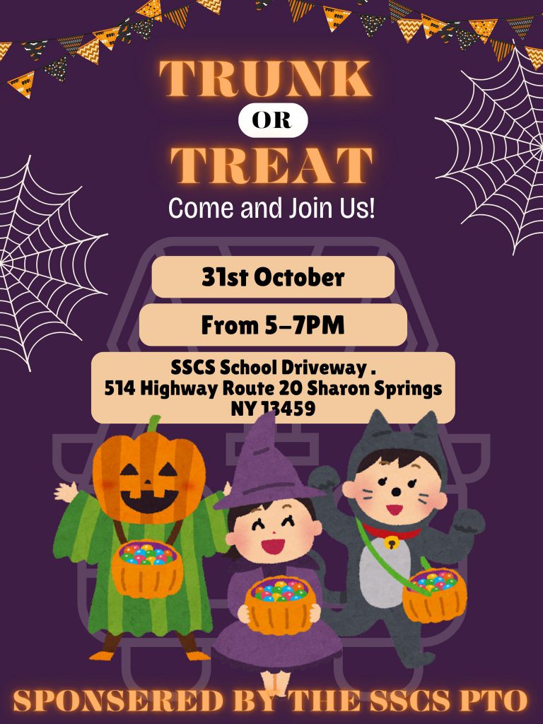 trunk or treat poster