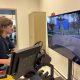 Aspiring Heavy Equipment Operator Jones Training With Modern Simulations at CTE