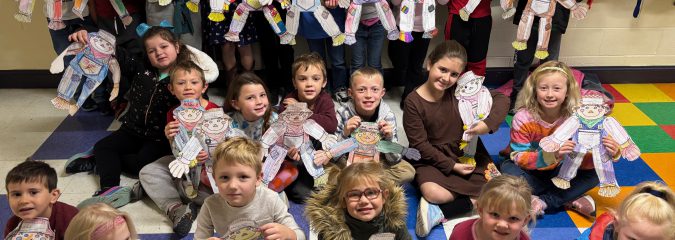 Students Complete October K-2 Home Reading Challenge