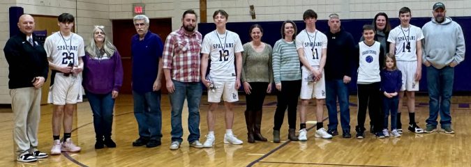 2025-26 Boys Basketball Senior Night Honorees