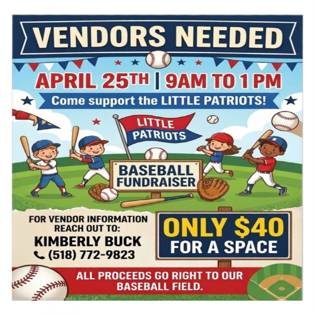 baseball vendors needed ad