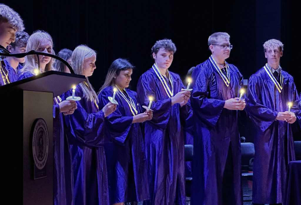 NHS candlelighting ceremony
