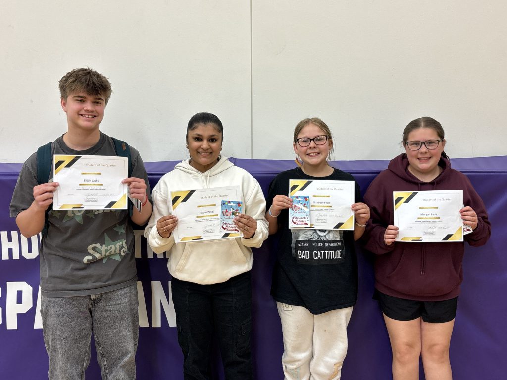 third quarter standout students