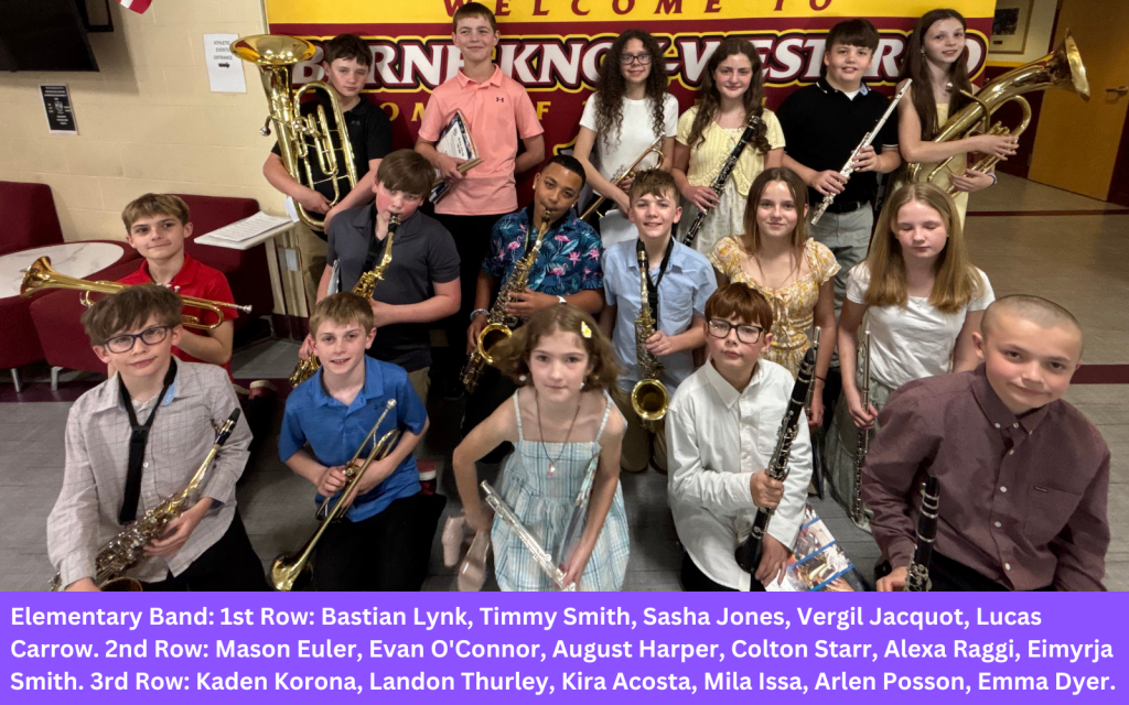 spring all county elementary band