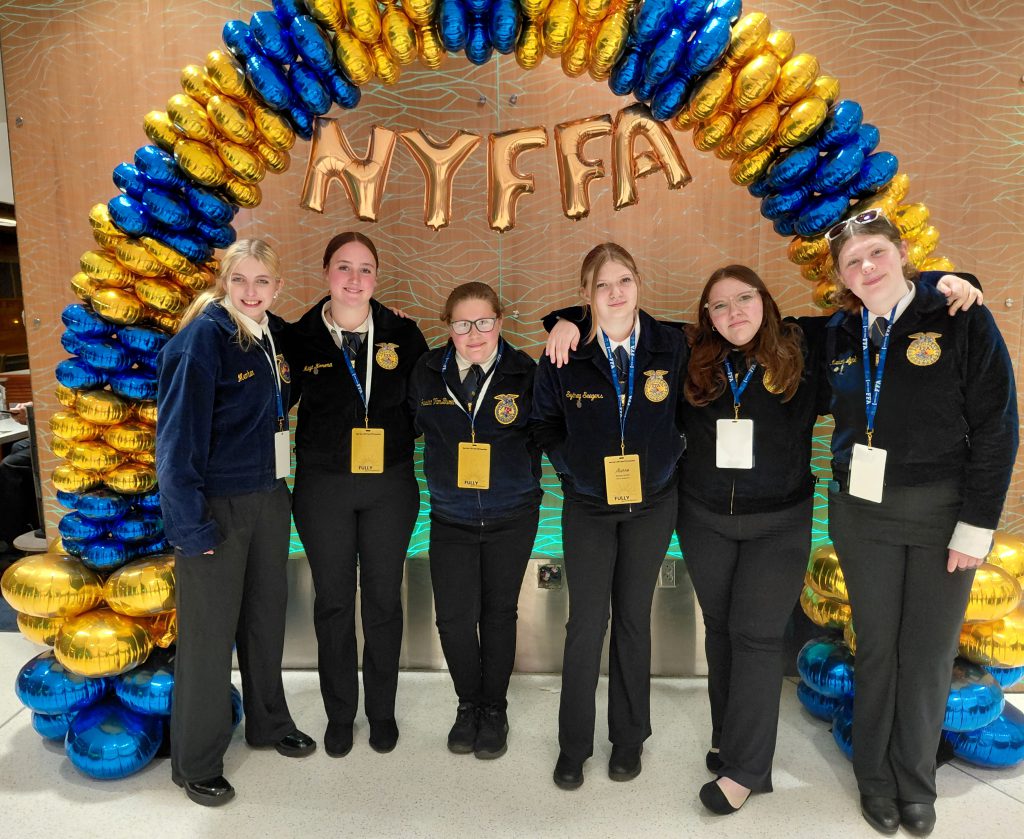 8 members at the FFA New York State convention