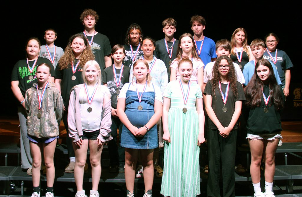 2026 Middle School Honor Society inductees