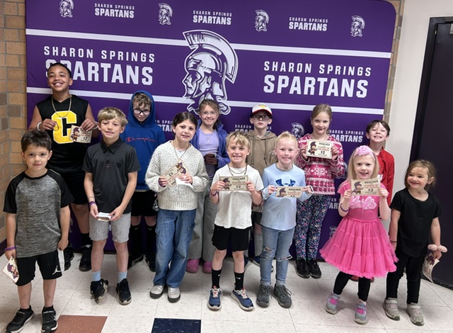 Students of the month group for May and June 2026